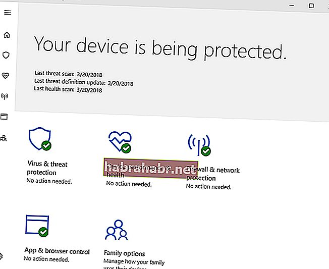 Windows Defender ist Teil Ihres Betriebssystems und schützt es