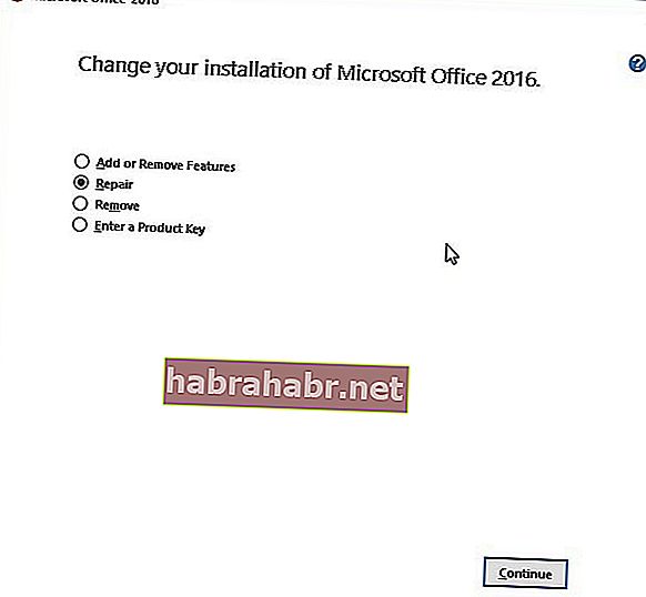 Ändern Sie Ihre Installation von Microsoft Office, um Ihre Excel-Probleme zu beheben.